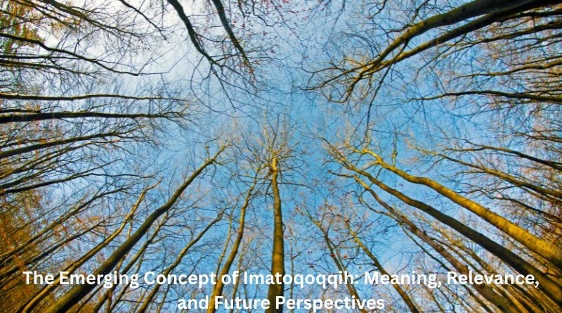 The Emerging Concept of Imatoqoqqih: Meaning, Relevance, and Future Perspectives